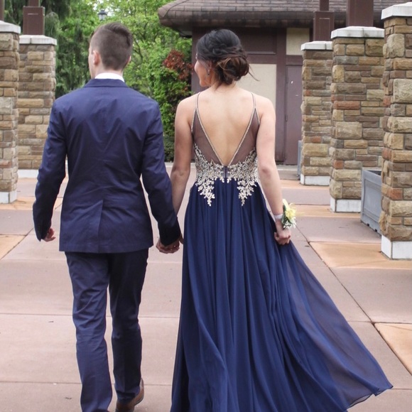 Prom dress - camille la vie evening gown - Picture 2 of 4